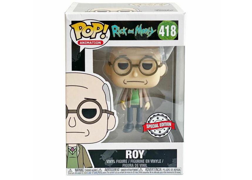 Funko Pop! Animation Rick and Morty Roy Special Edition Figure 