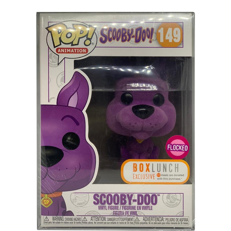 Scooby doo purple hot sale flocked funko pop