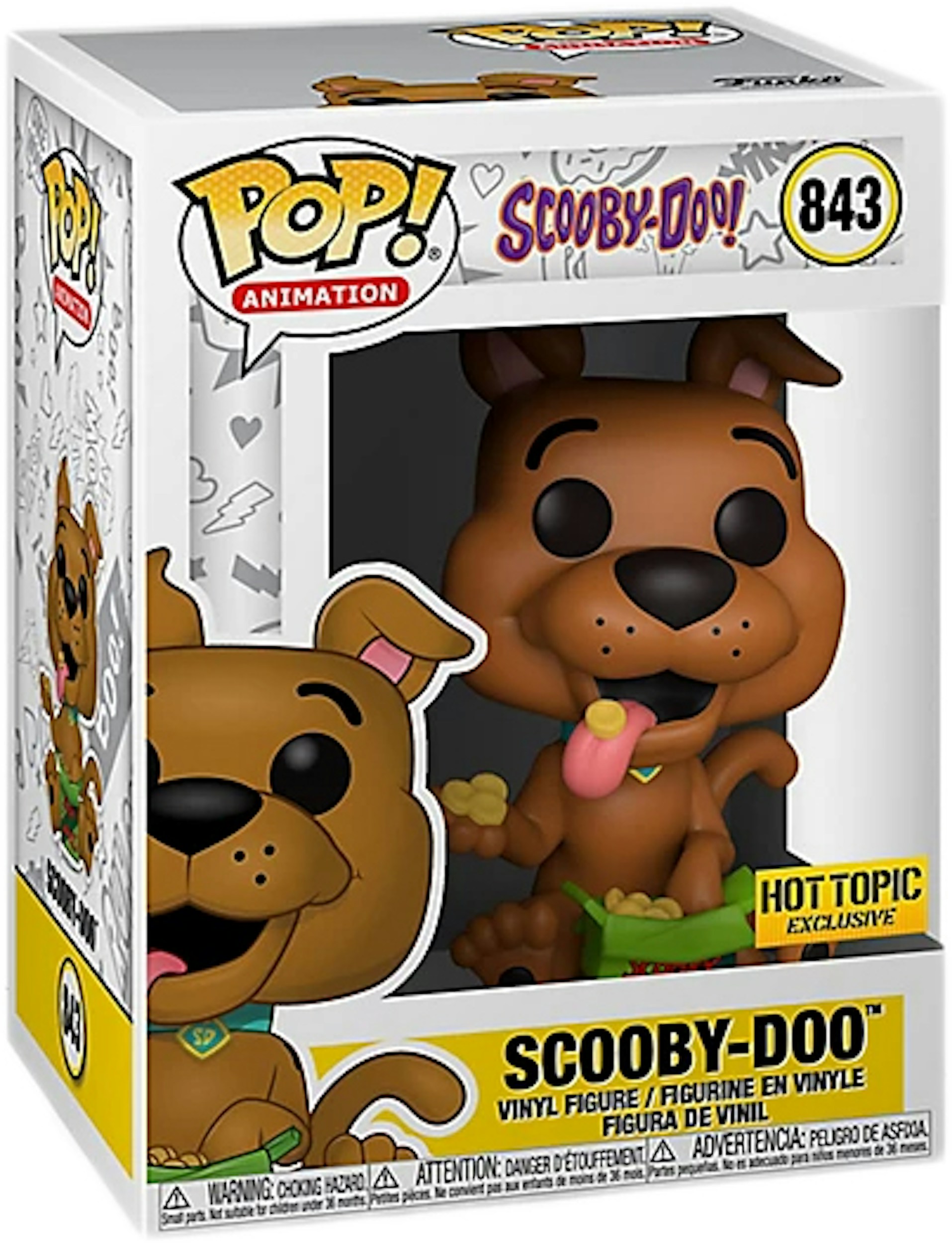 Funko Pop Animation Scooby Doo Scooby Doo Hot Topic Exclusive Figure
