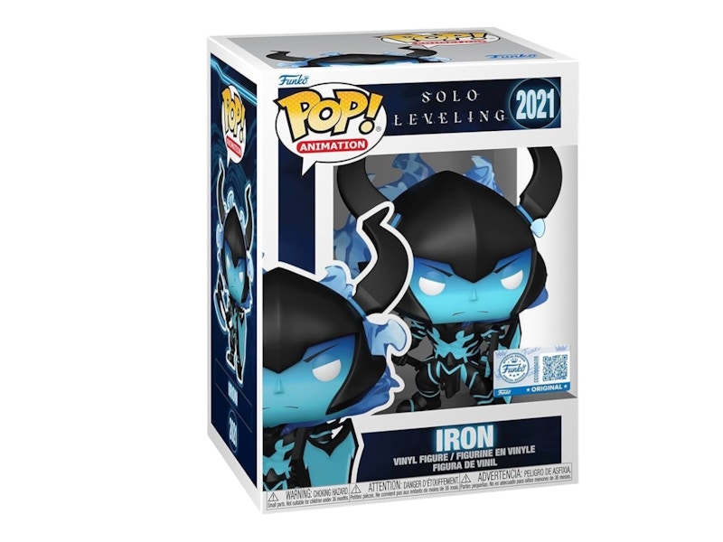 Funko Pop ! Figurine Animation Solo Leveling Iron en édition limitée, exclusive à Amazon, #2021