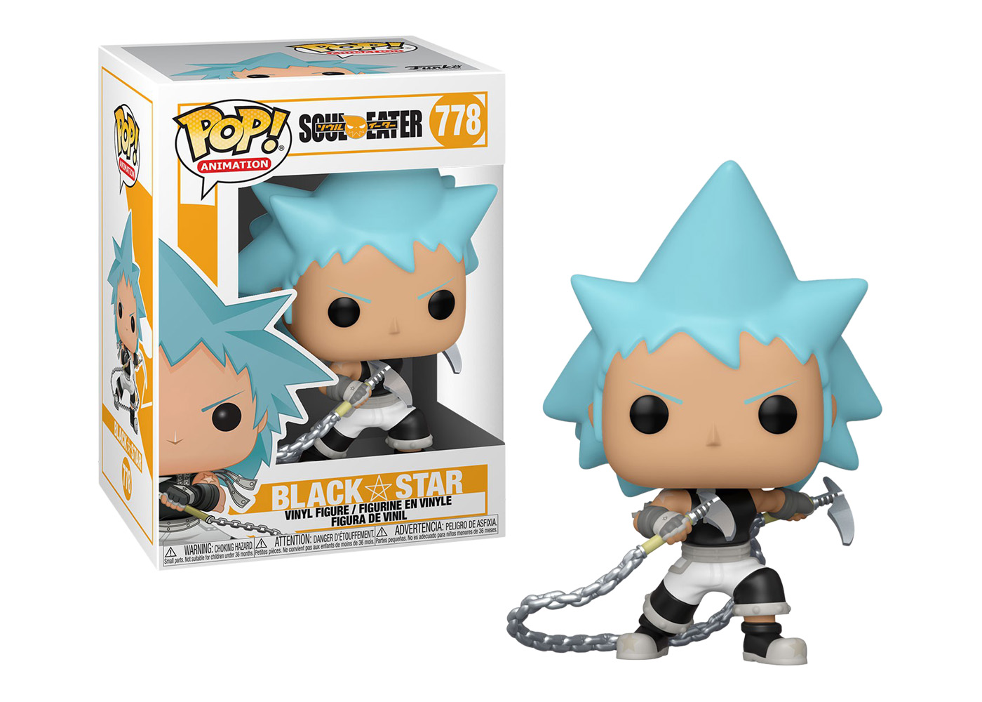 Funko Pop! Animation Soul Eater Black Star Figure #778 - US