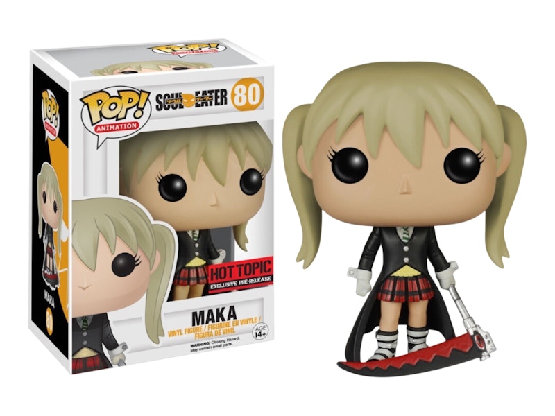 FUNKO SOUL EATER MAKA 80フィギュア Funko Pop! Animation Soul Eater Maka Hot Topic Exclusive Figure