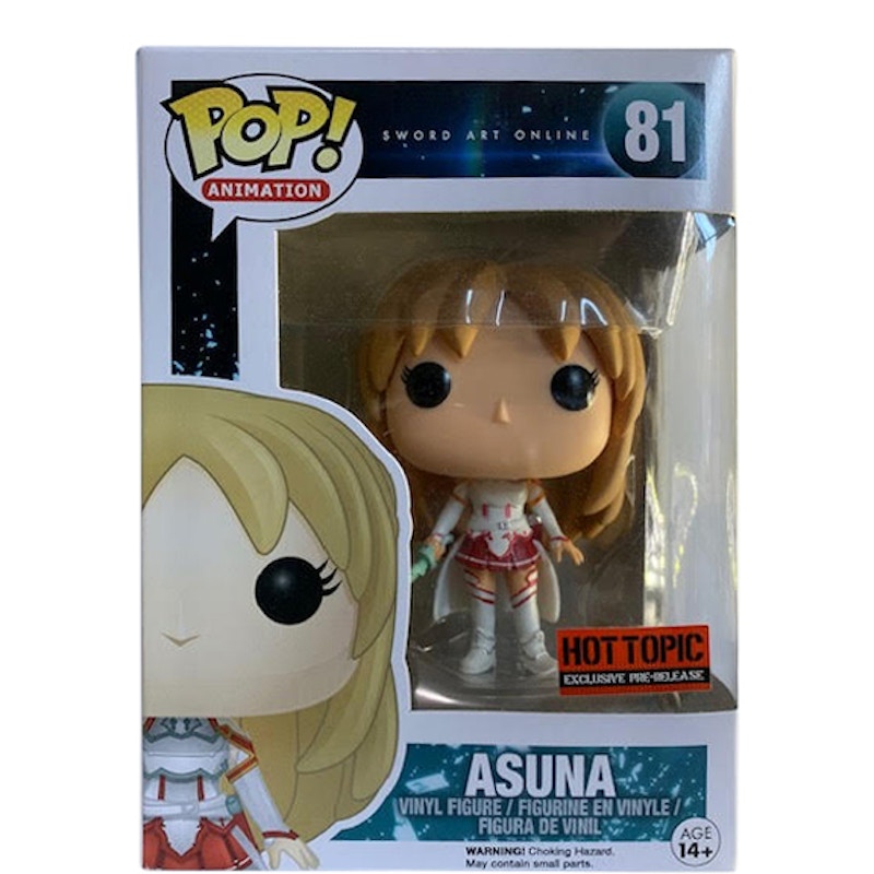 sword art online funko pop asuna