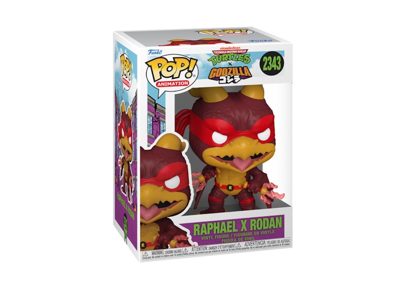 Funko Pop! Animation-Teenage Mutant Ninja Turtles-Raphael x Rodan Figure #2343