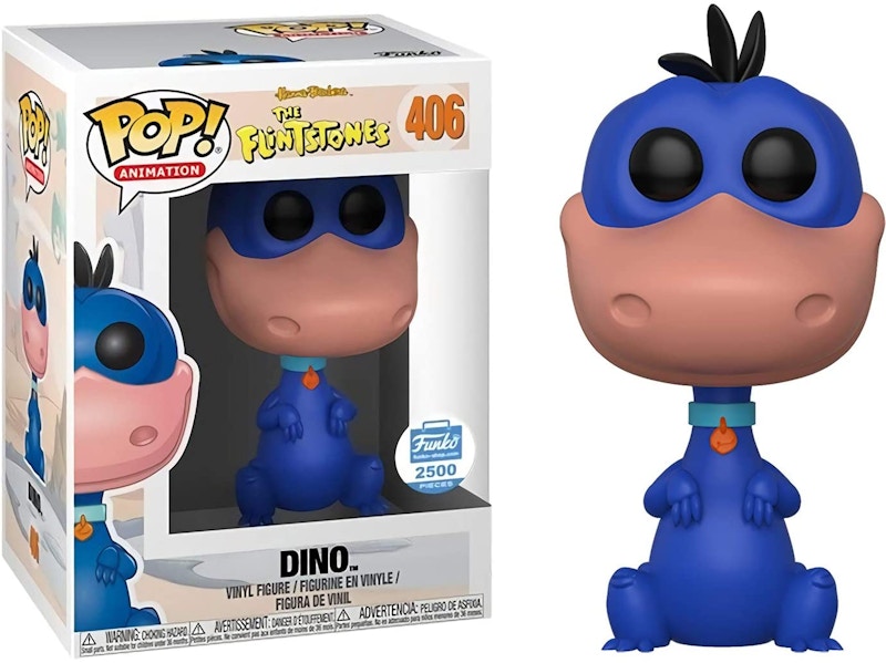 Funko Pop! Animation The Flintstones Dino (Blue) Funko Shop