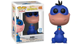 Funko Pop! Animation The Flintstones Dino (Blue) Funko Shop Exclusive Figure #406
