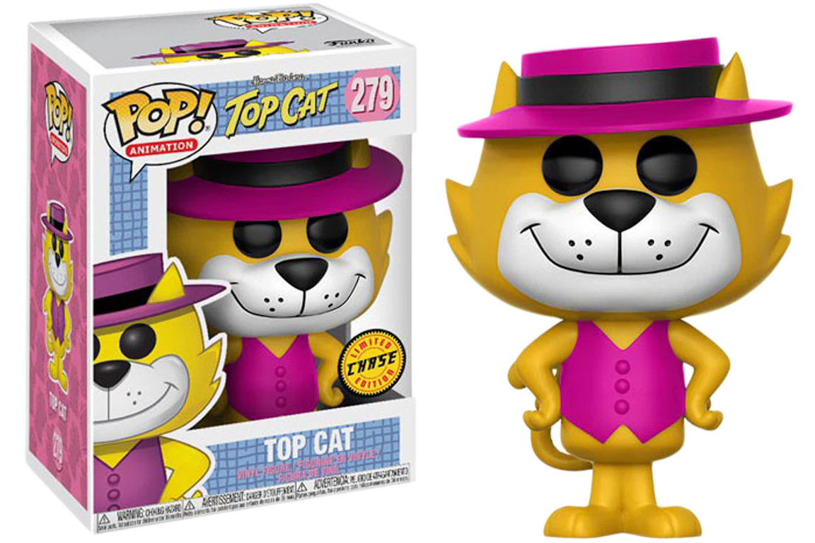 Funko Pop! Animation Top Cat (Chase) Figure #279