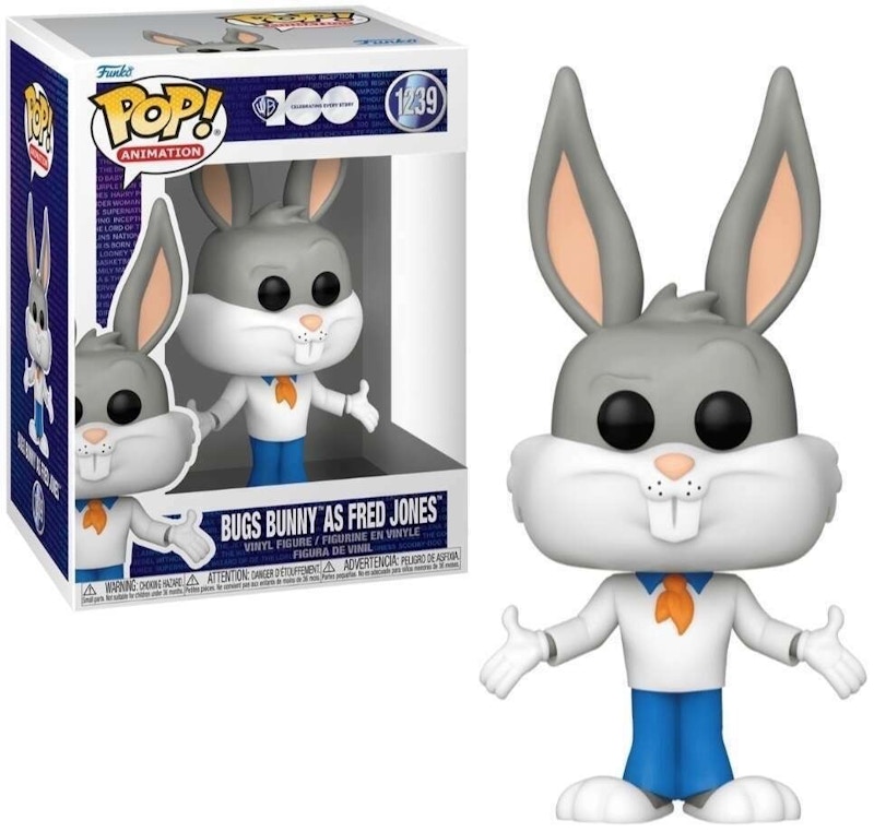 Funko Pop! Animation: WB 100th Anniversary Bugs Bunny as Fred Jones Figure #1239