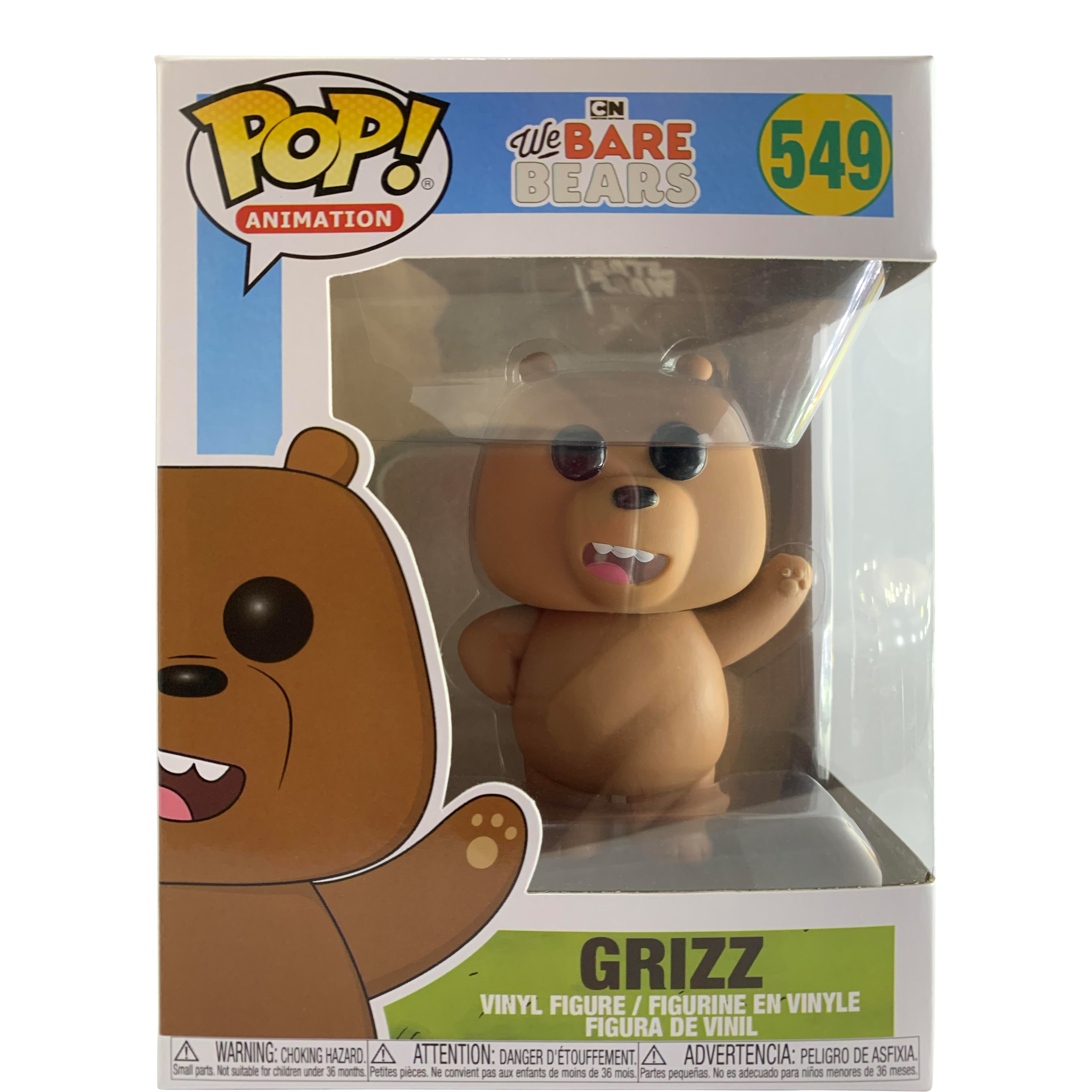 Animation We Bare Bears Grizz Funko Pop 