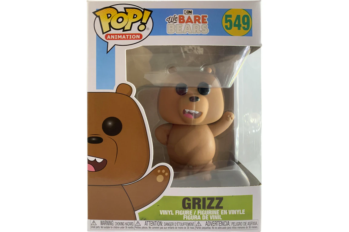 Funko Pop! Animation We Bare Bears Grizz Figure #549