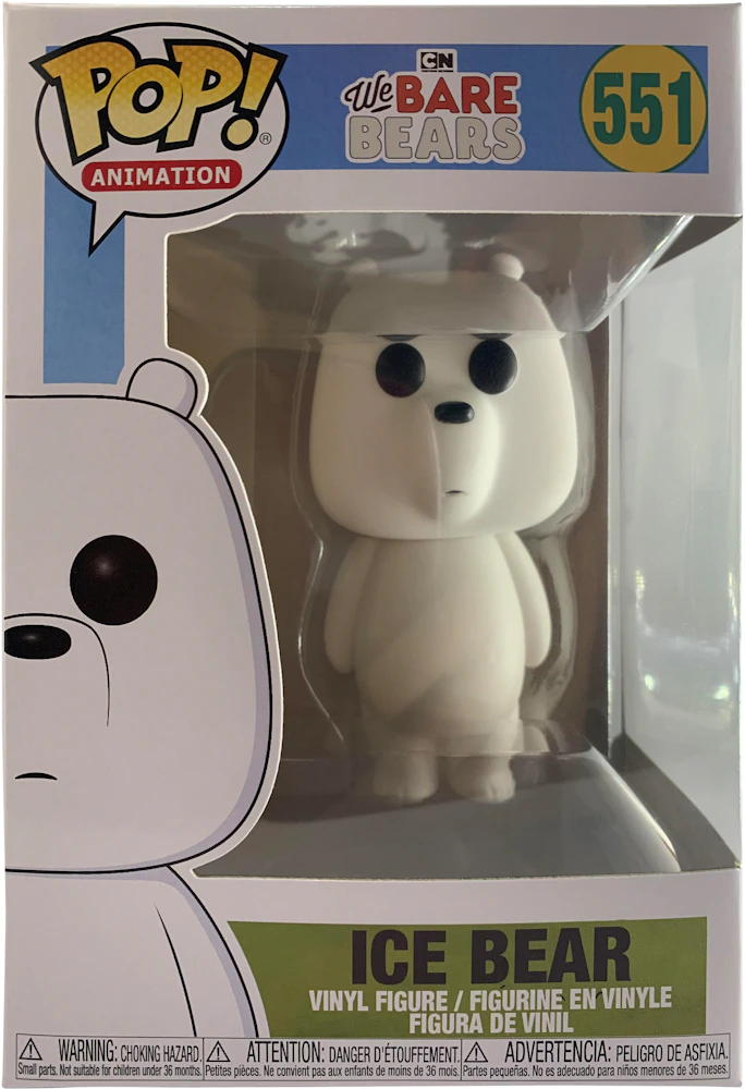 Funko Pop! Animation We Bare Bears Ice Bear Figure #551 - US