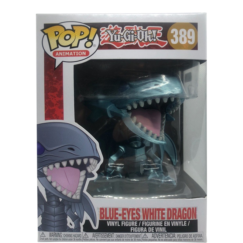 Funko Pop! Animation Yu Gi Oh! Blue-Eyes White Dragon Figure #389