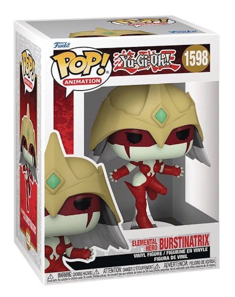 Funko Pop! Animation: YuGiOh! Elemental Hero Burstinatrix Figure #1598
