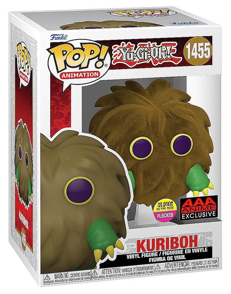 Funko Pop! Animation: YuGiOh!: Kuriboh (Glow)(Flocked)(AAA) Figure #1455