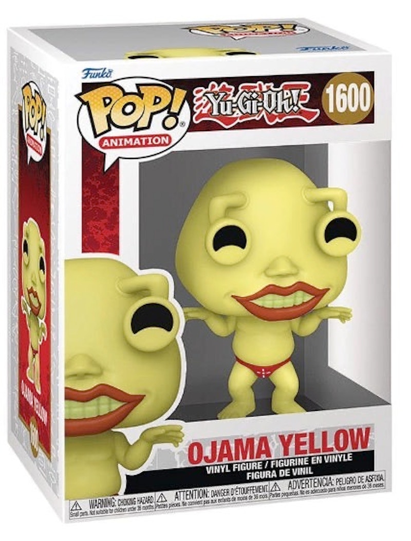 Funko Pop! Animation: YuGiOh! Ojama Yellow Figure #1600