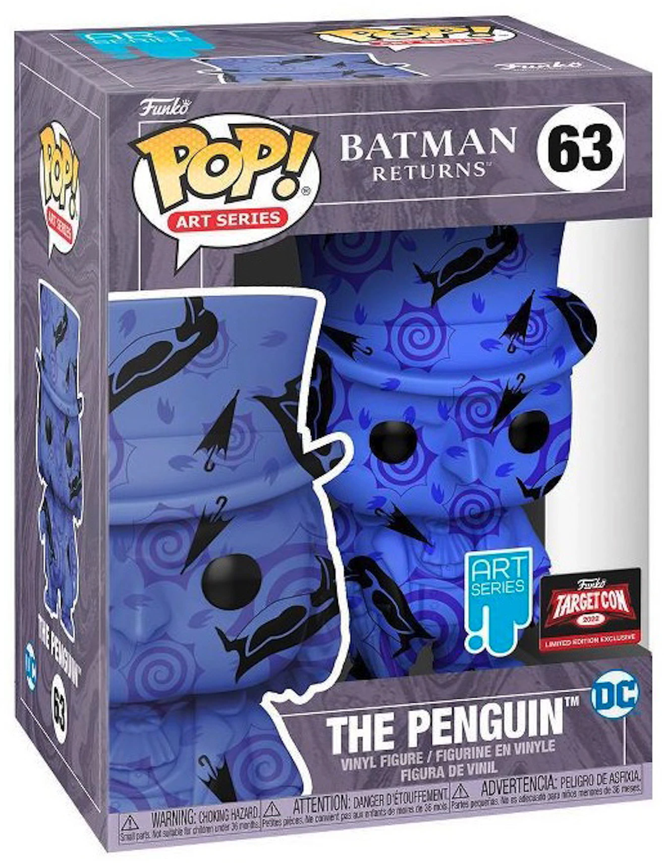 Funko Pop! Art Series DC Batman Returns The Penguin Target Con 2022  Exclusive Figure #63 - US