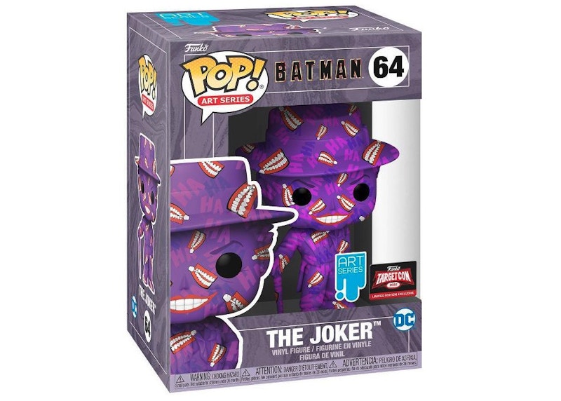 Funko Pop! Art Series DC Batman The Joker Target Con 2022