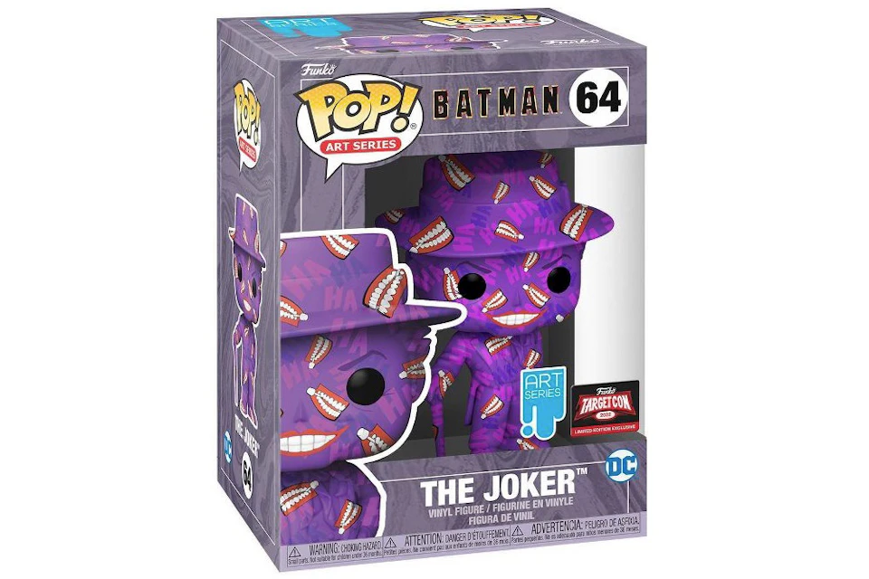 Funko Pop! Art Series DC Batman The Joker Target Con 2022 Exclusive Figure #64