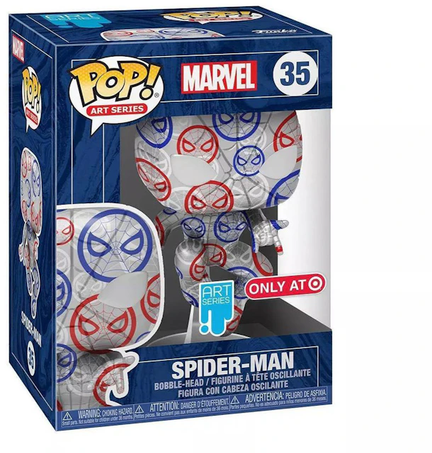 Funko Pop! Art Series Marvel Spider-Man Target Exclusive Figure #35 - US