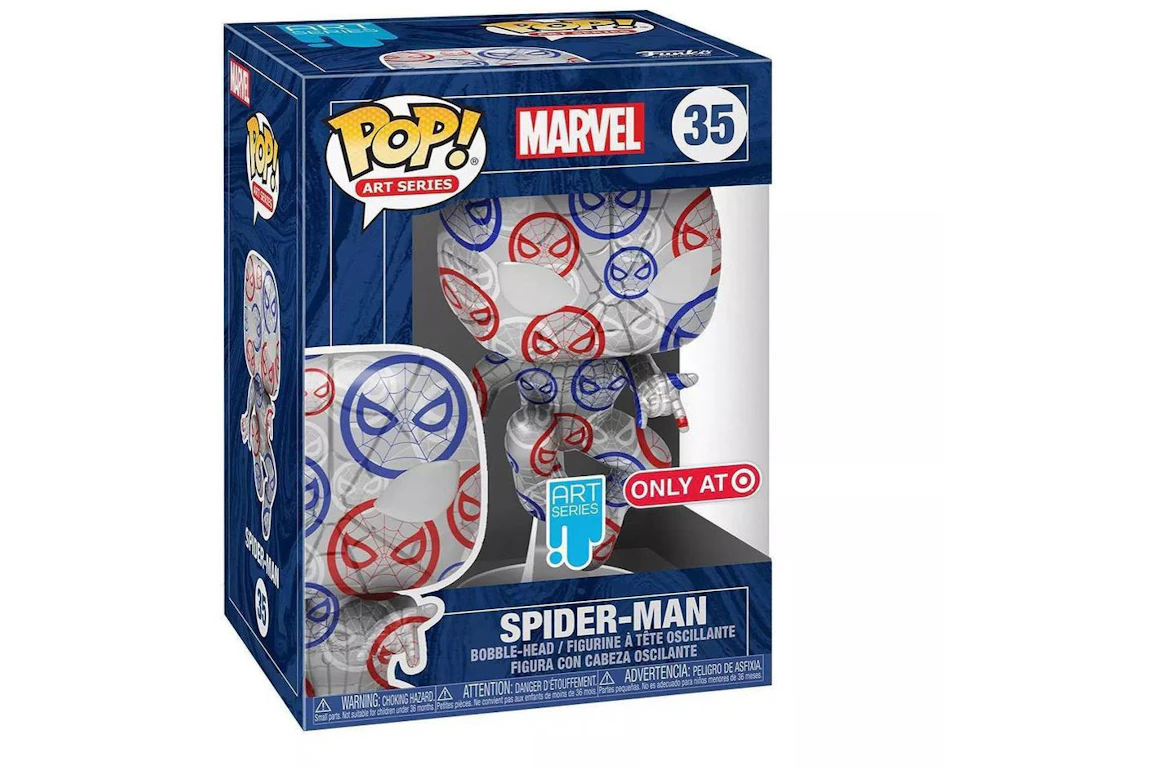 Funko Pop! Art Series Marvel Spider-Man Target Exclusive Figure #35