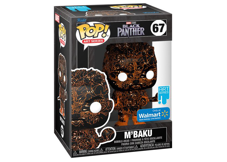 Funko Pop! Art Series Marvel Studios Black Panther M'Baku Art Series  Walmart Exclusive Figure #67