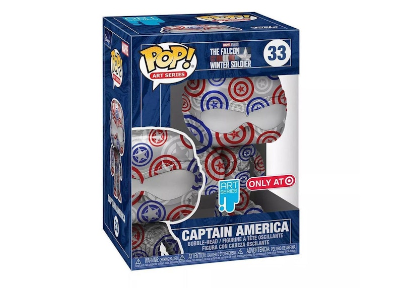 captain america art series pop