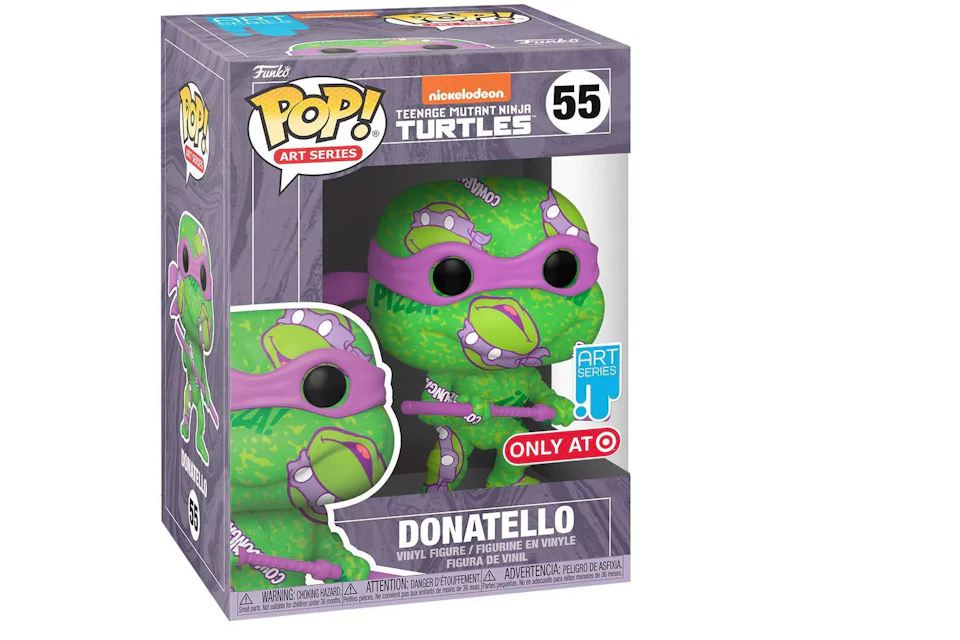 Funko Pop! Art Series Teenage Mutant Ninja Turtles Donatello Target Exclusive Figure #55