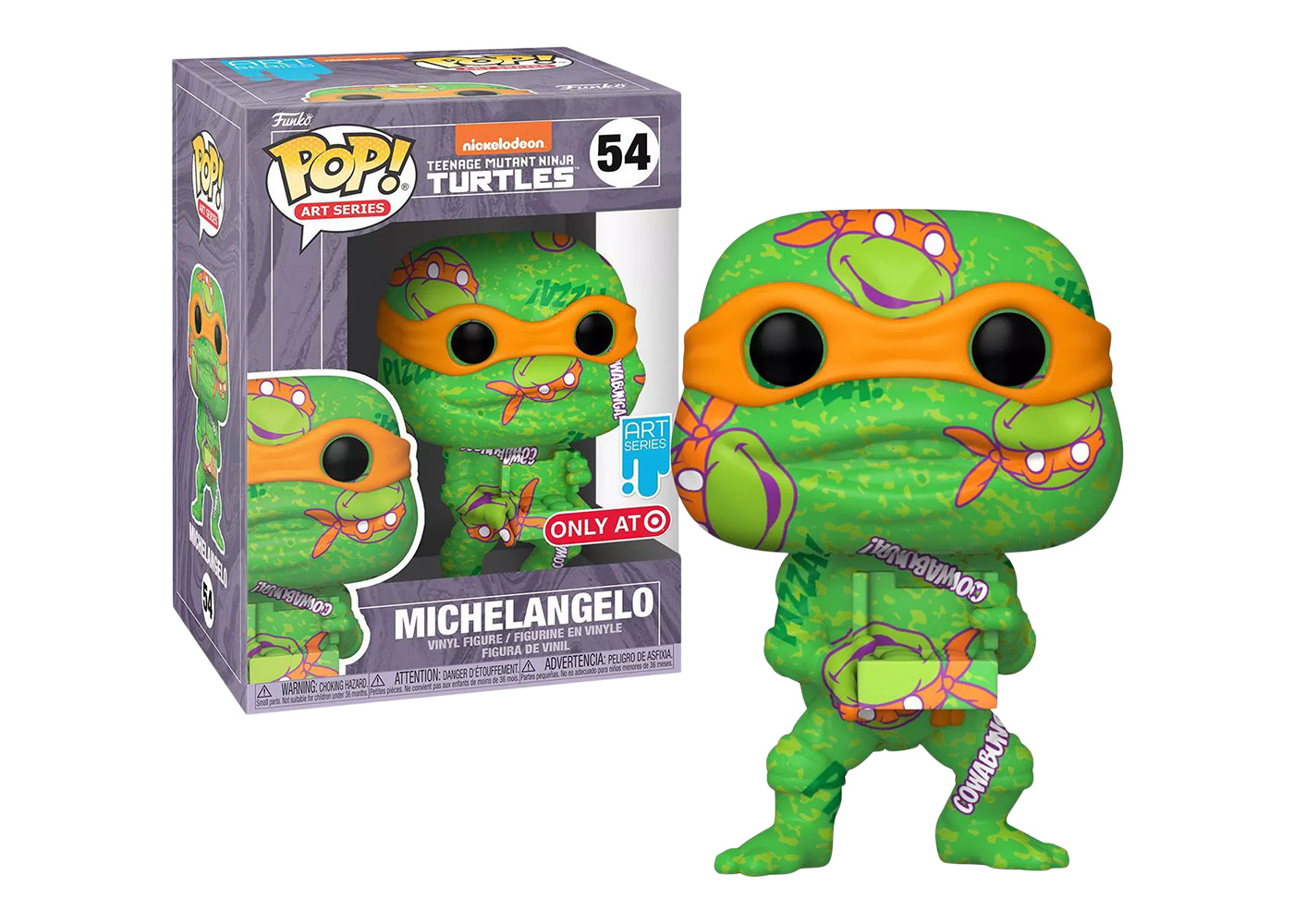 Funko Pop! Art Series Teenage Mutant Ninja Turtles Michelangelo 