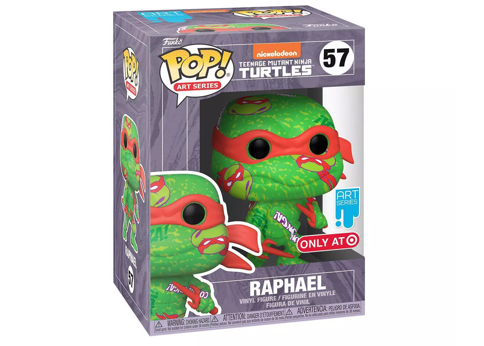 Funko Pop! Art Series Teenage Mutant Ninja Turtles Raphael Target 