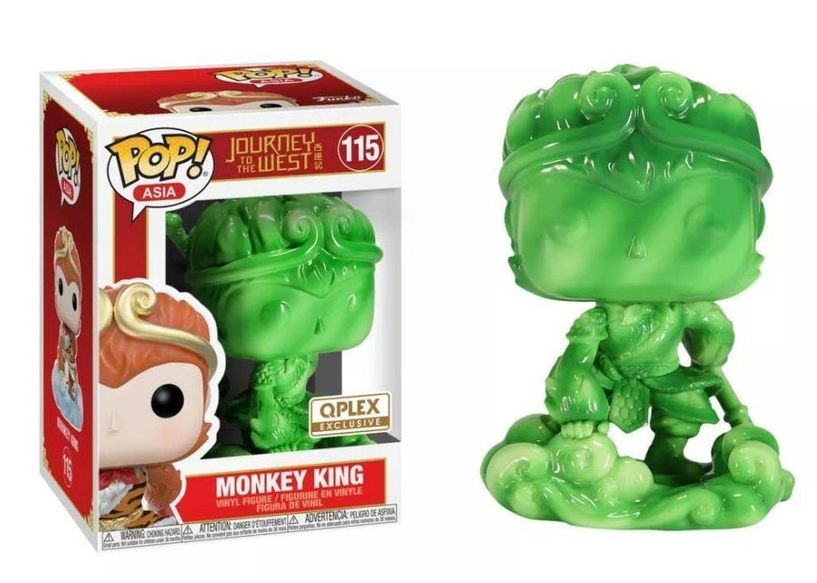 Funko Pop! Asia Journey To The West Monkey King Qplex Exclusive 