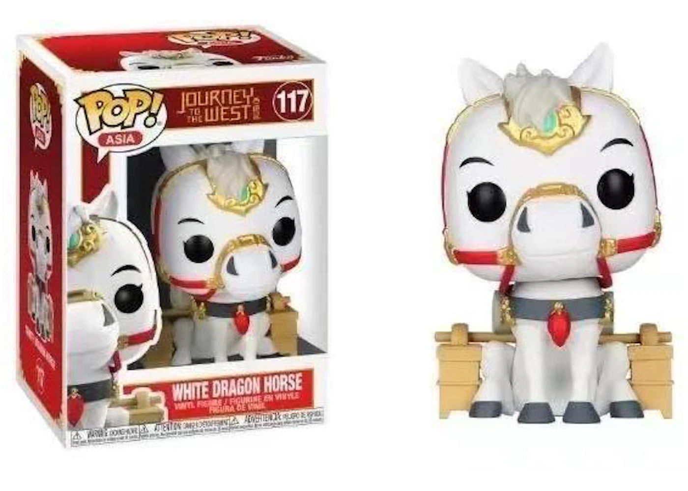 bøn liner shuffle Funko Pop! Asia Journey To The West White Dragon Horse Figure #117 - FW21 -  US