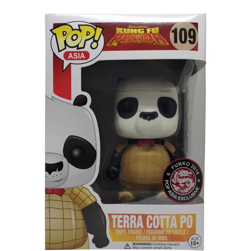 Funko Pop! Asia Kung Fu Panda Terra Cotta Po Pop Asia Exclusive 