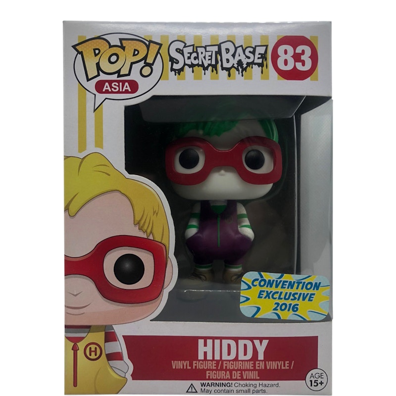 Funko Pop! Asia Secret Base Hiddy Convention Exclusive Figure #83 - US