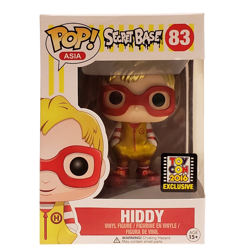 Funko Pop! Asia Secret Base Hiddy (Metallic) Toy Con Exclusive