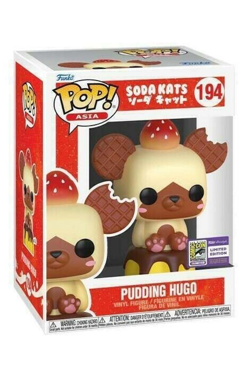 Funko Pop! Asia: Soda Kats Pudding Hugo (2023 SDCC) Figure #194