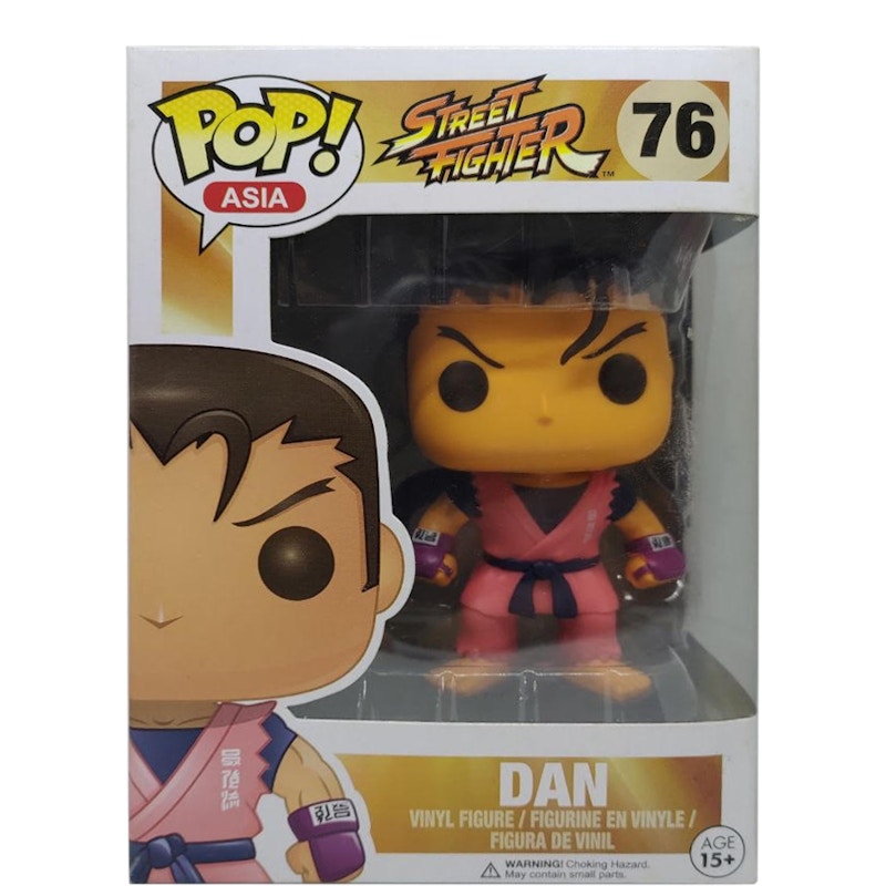 Funko Pop! Asia Street Fighter Dan Figure #76 - US