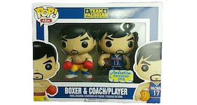 Funko Pop! Asia Team Pacquiao Boxer and Coach Player Set SDCC Exclusive 2 Pack