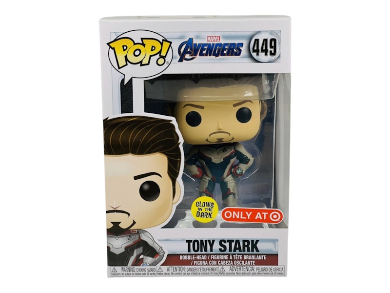 Funko Pop! Avengers Endgame: Tony Stark (Glow)(Target) Figure #449