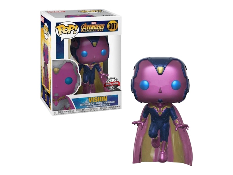 Funko Pop! Avengers Infinity War: Vision (Special Edition) Figure #307