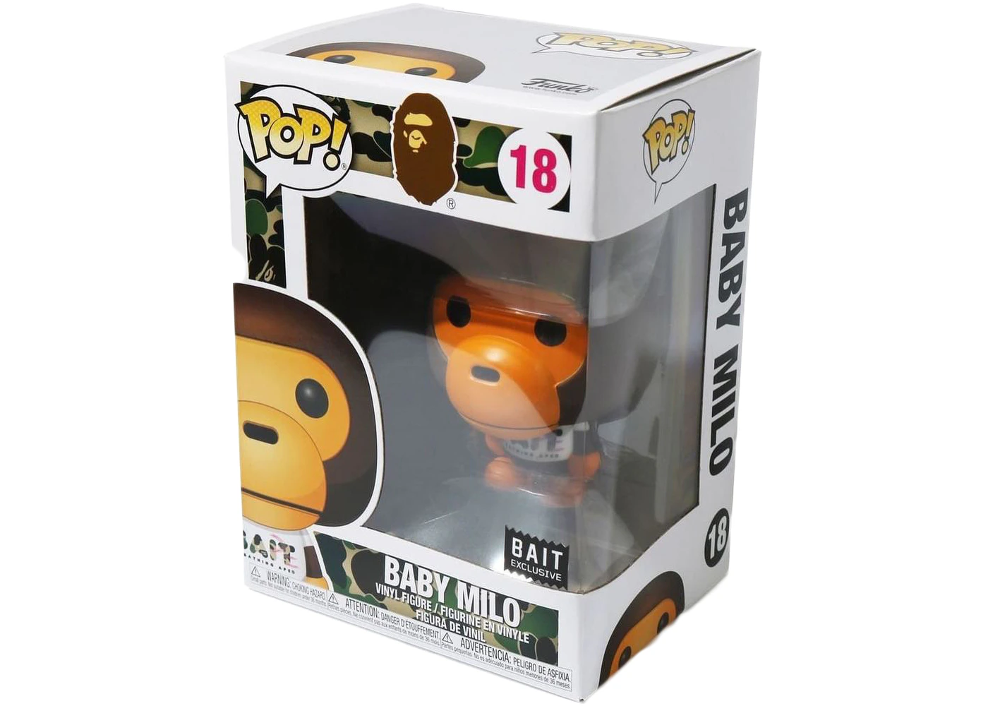Funko Pop! BAPE Baby Milo Bait Exclusive Figure #18 US