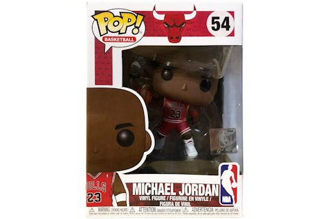Funko Pop! Basketball Bulls Michael Jordan Red Jersery NBA Sticker