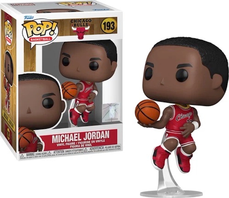¡Funko Pop! Baloncesto: Figura #193 de Michael Jordan (novato) de los Bulls