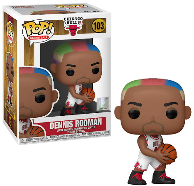 Funko Pop! Basketball Chicago Bulls Dennis Rodman Figure #103 - US