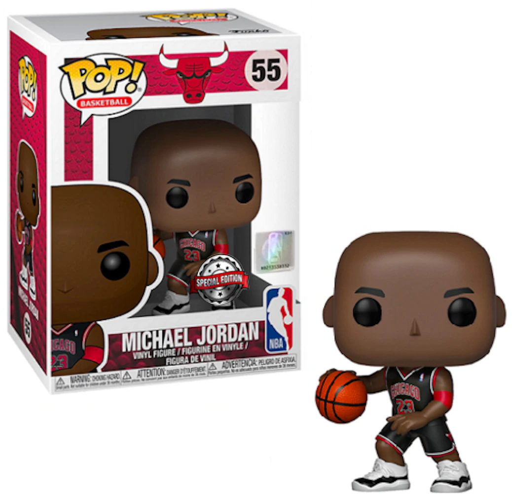 Funko Pop! Basketball - Chicago Bulls - Michael Jordan (Black Jersey)