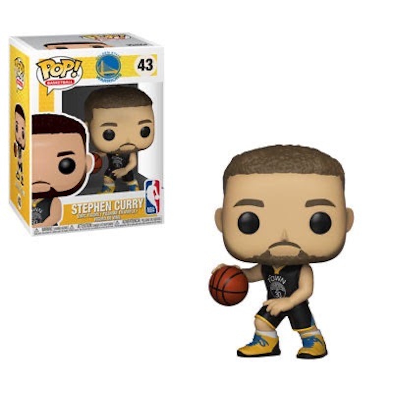 Funko Pop! Basketball: Golden State Warriors Stephen Curry Figure #43