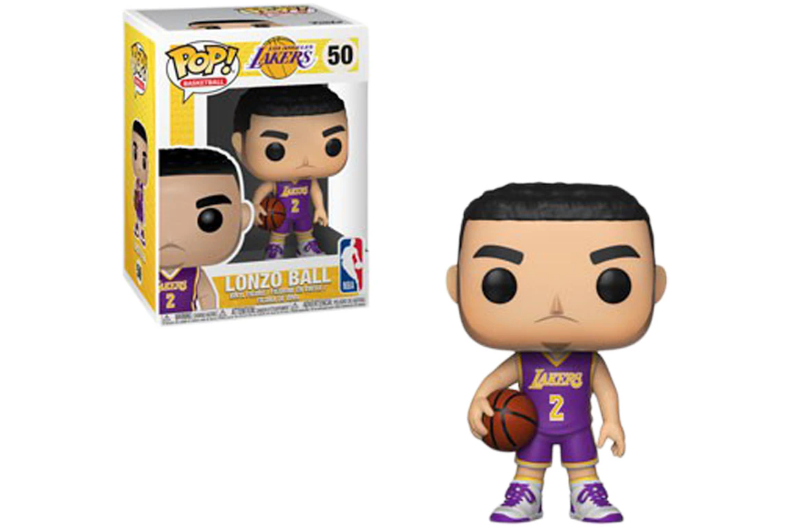 Funko Pop! Basketball Los Angeles Lakers Lonzo Ball Figure #50