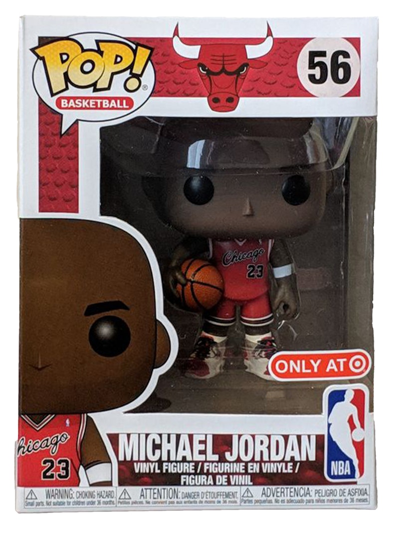 Funko Pop! Basketball Michael Jordan Chicago Bulls Red Jersey Target  Exclusive Figure #56