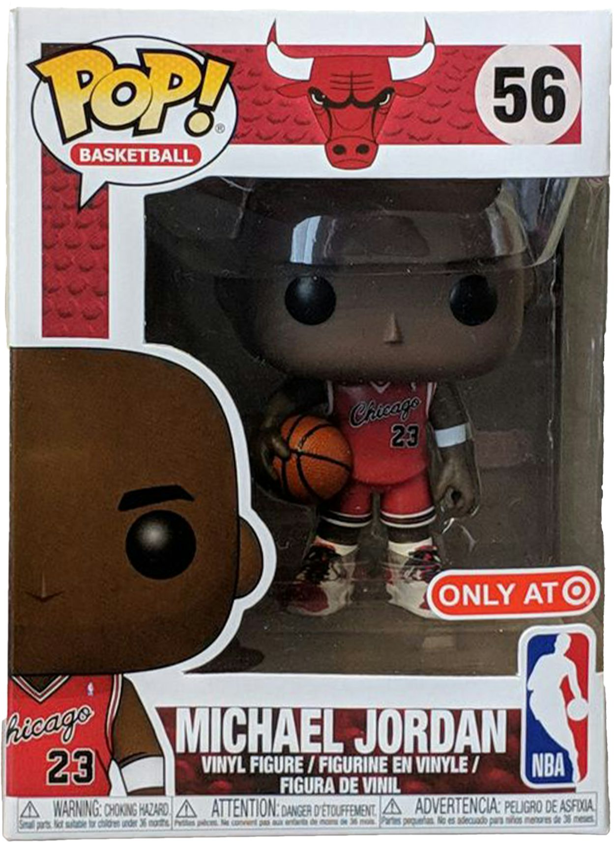 Funko POP! NBA Basketball: Chicago Bulls - Michael Jordan Red Jersey V –  SensoryMet