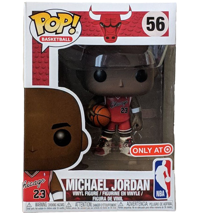 Funko Pop! Basketball Michael Jordan Chicago Bulls Red Jersey