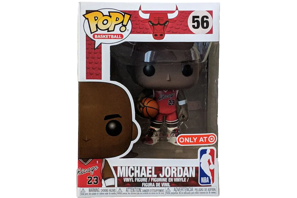 Funko Pop! Basketball Michael Jordan Chicago Bulls Red Jersey Target Exclusive Figure #56